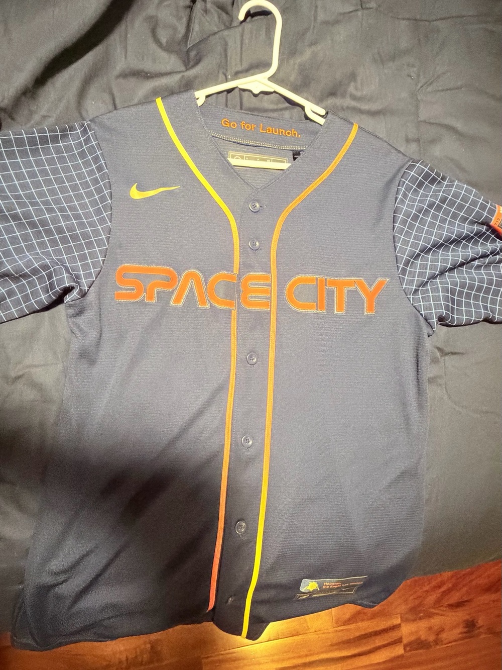 Houston Astros Space City Baseball Jersey